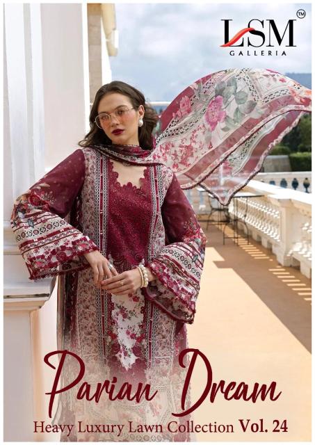 Lsm parian dream vol-24 designer salwar suit singles for wholesale rate